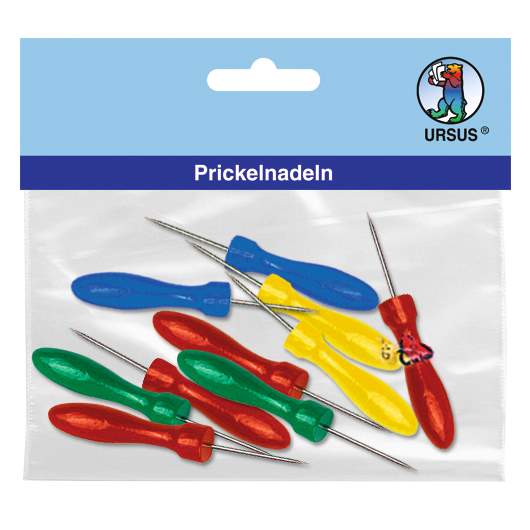 Prickel needles with wooden handle